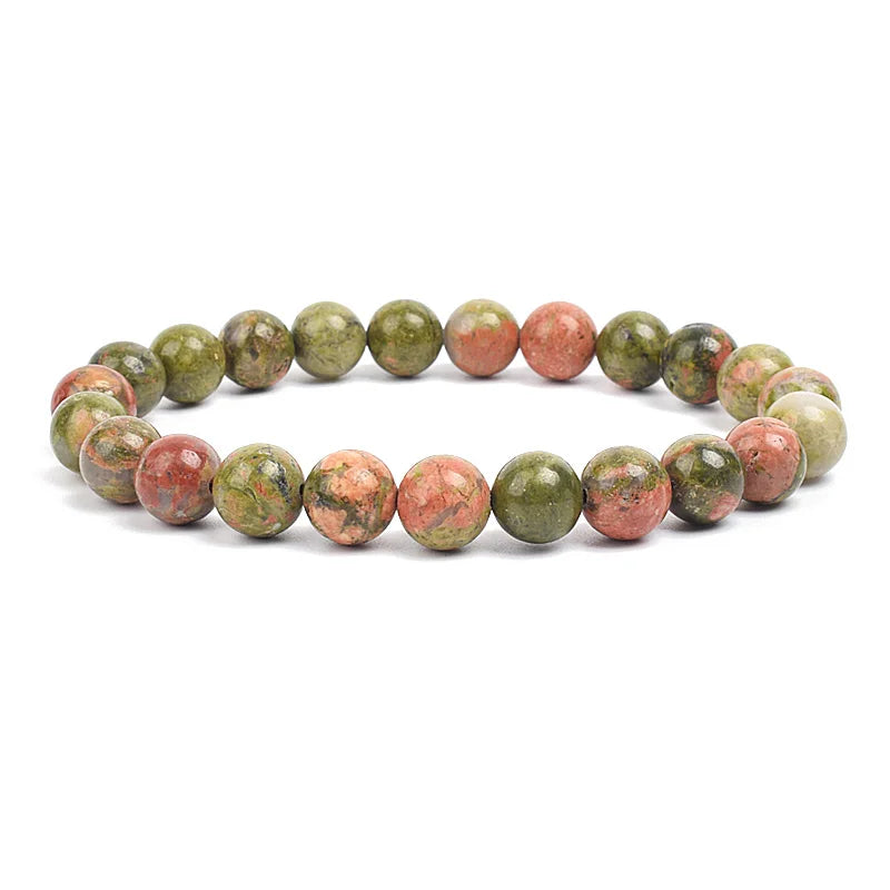 Bracelet “Traumatisme d’enfance” – Unakite