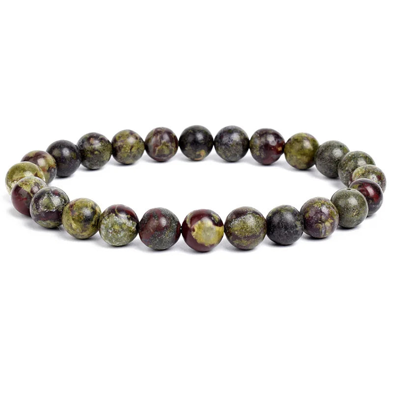 Bracelet “Courage & Evolution” – Pierre de sang de dragon