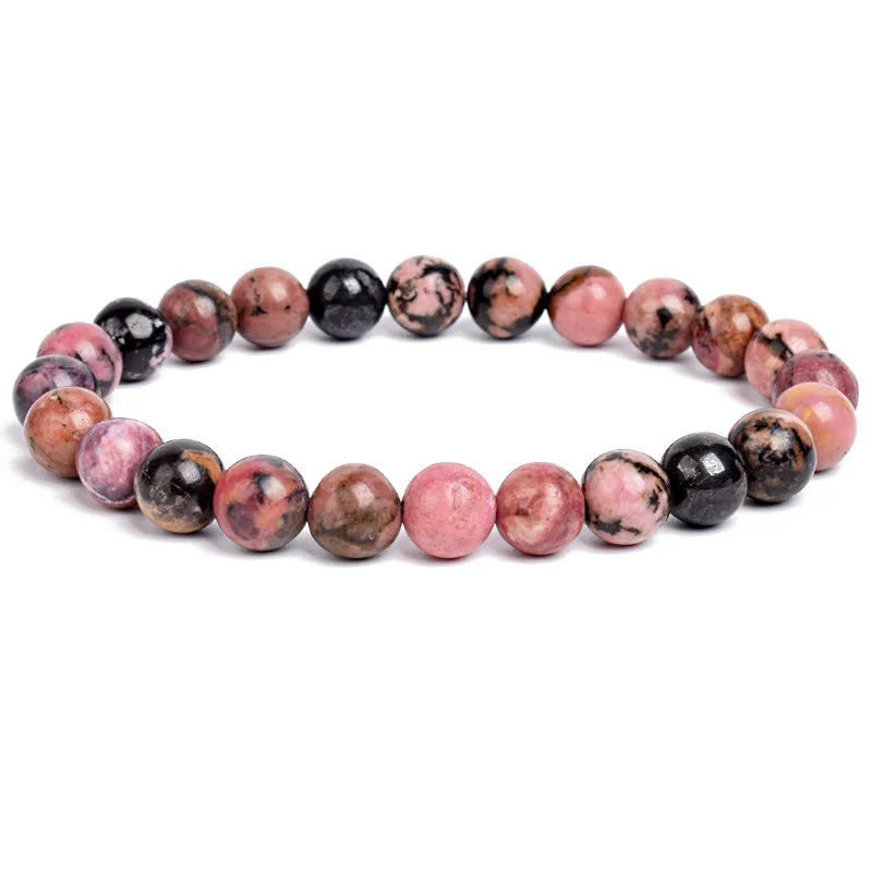 Bracelet “Guérison des blessures émotionnelles” – Rhodonite