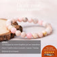 Bracelet “Guérir le cœur brisé” – Opale rose