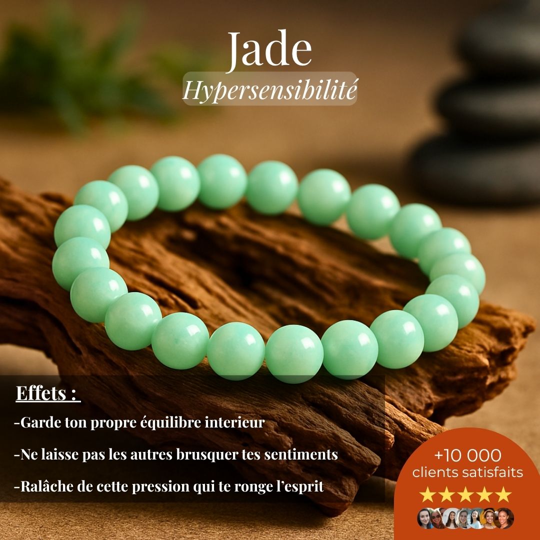 Bracelet “Hypersensibilité” – Jade
