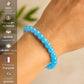 Bracelet “Exprimer ce que je pense” – Aigue-marine