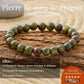 Bracelet “Courage & Evolution” – Pierre de sang de dragon