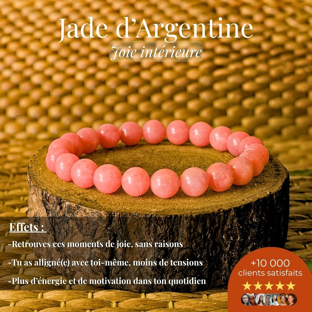 Bracelet “Joie intérieure” – Jade d’Argentine