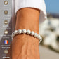Bracelet “Sommeil apaisé” – Howlite blanche