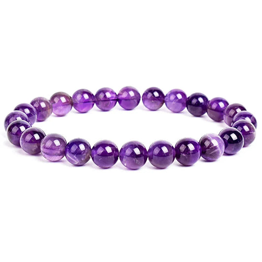 Bracelet “Cerveau à 200%” – Améthyste