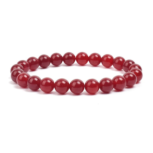 Bracelet “Chill” – Agate rouge