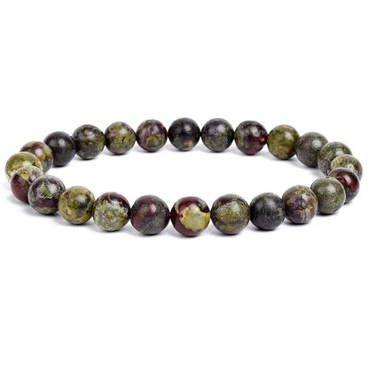Bracelet “Courage & Evolution” – Pierre de sang de dragon