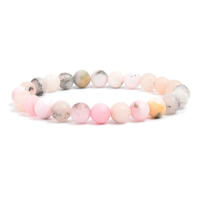 Bracelet “Guérir le cœur brisé” – Opale rose