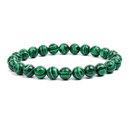 Bracelet “Tourner la page” – Malachite