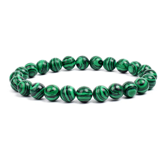 Bracelet “Tourner la page” – Malachite